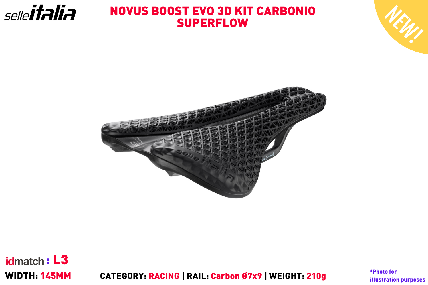Novus Boost EVO Kit Carbonio Superflow | Hup Leong Company | The